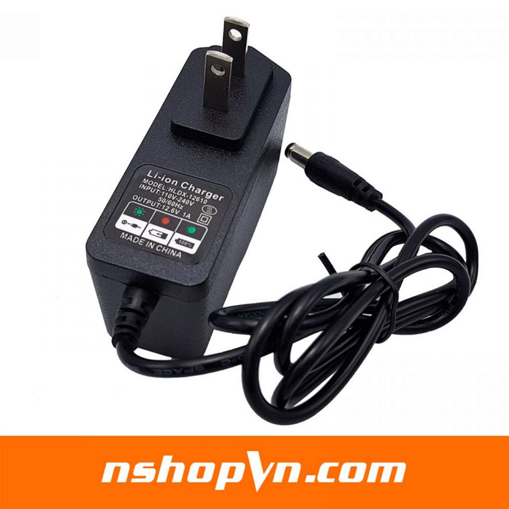 Adapter Sạc Pin 3S 12.6V 1A