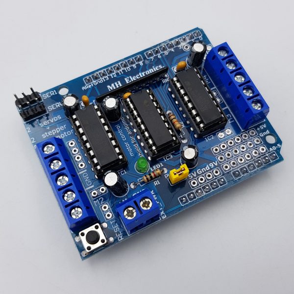 How Arduino L293d Motor Shield Works With Simulation In Proteus Images 5912