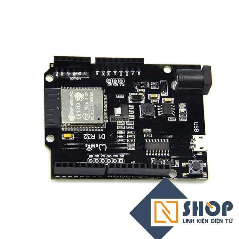 Arduino Wifi Wemos D1 R32 Esp32 Ble Nshop 6596