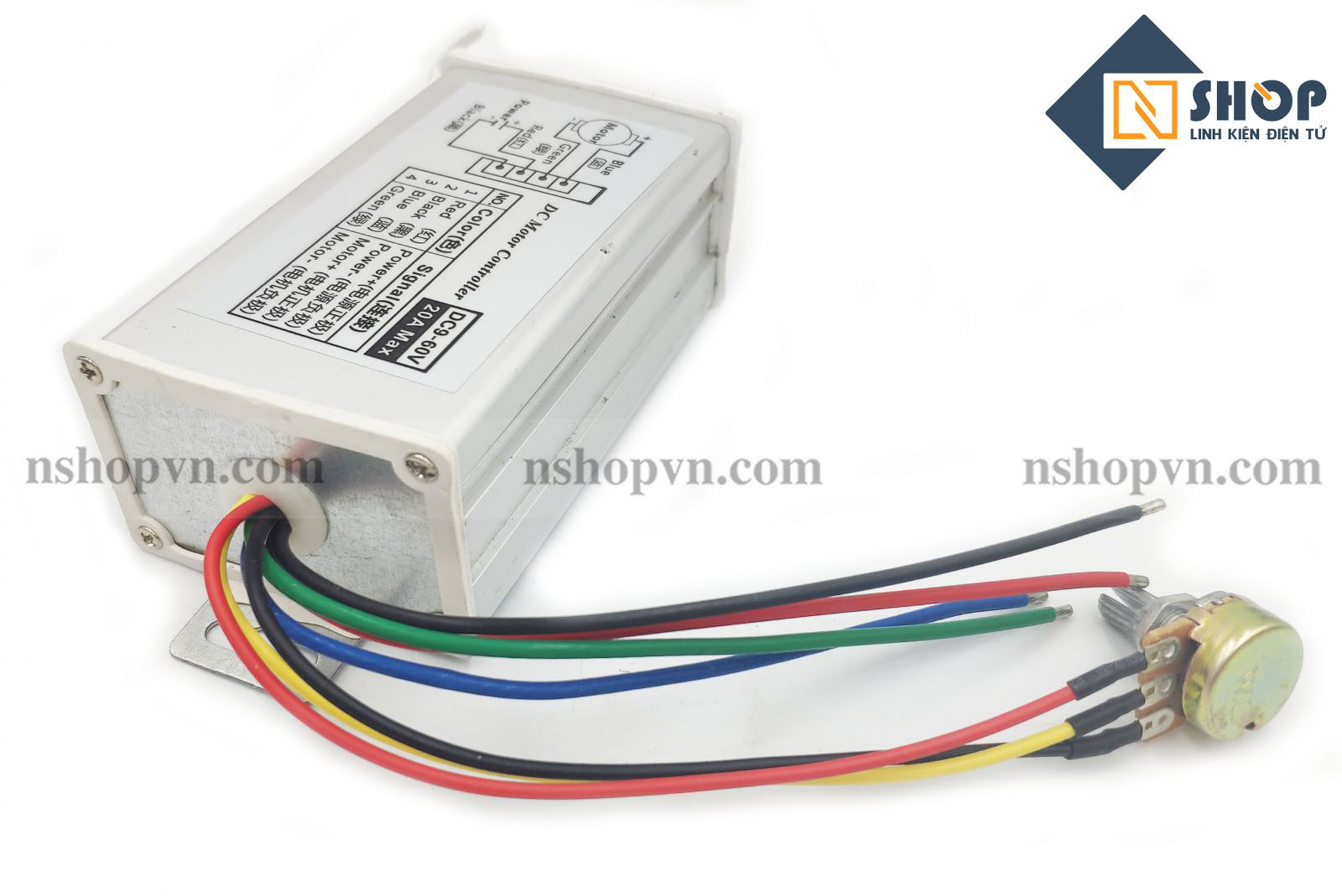 Bộ điều khiển tốc độ động cơ 20A - 0BFH