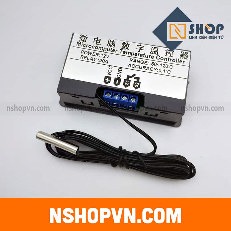 Bộ khống chế nhiệt độ W3230 12VDC