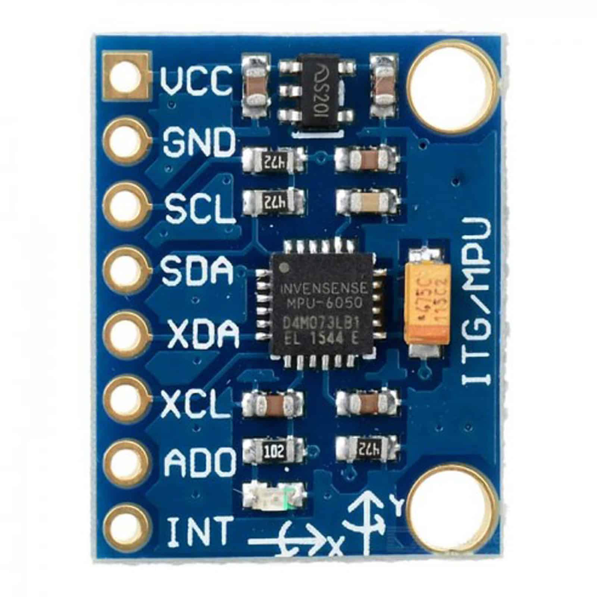 Hướng dẫn cảm biến góc nghiêng mpu6050 và ứng dụng trong Arduino