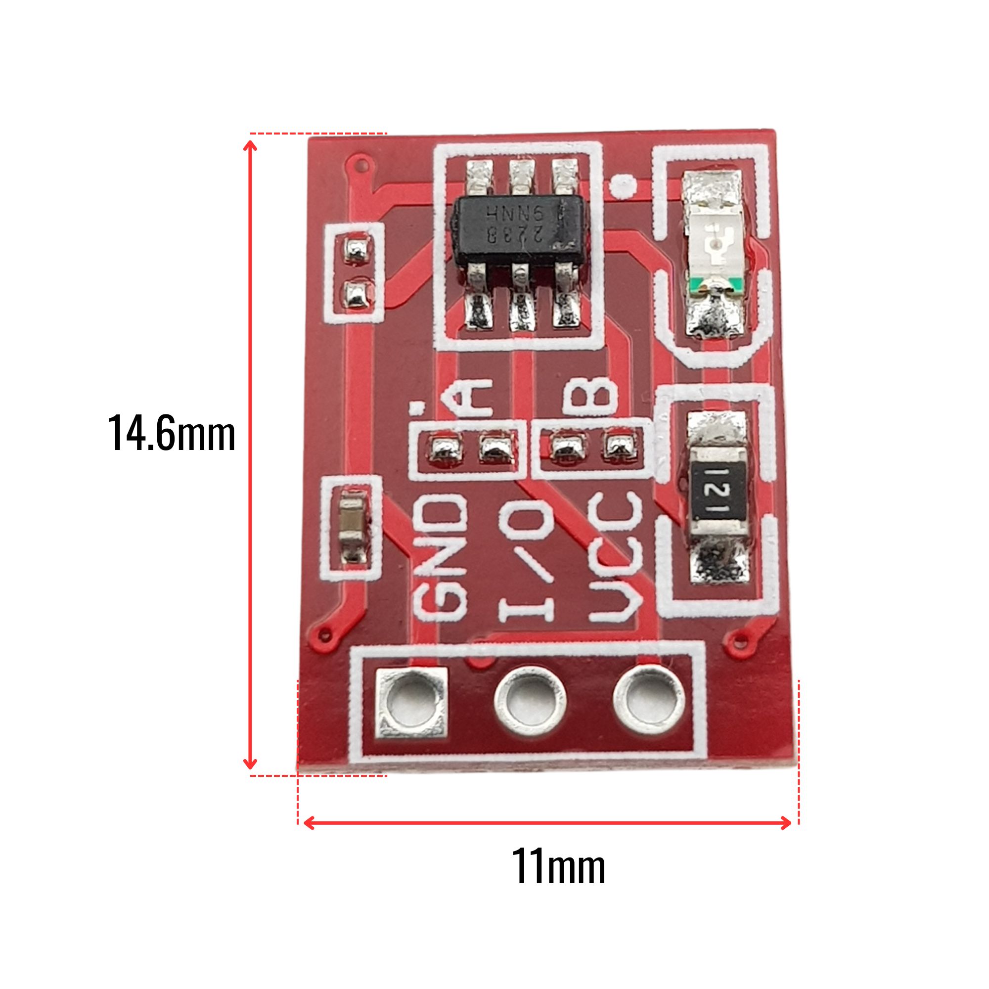 Cảm Ứng 1 Chạm Điện Dung TTP223B Mini