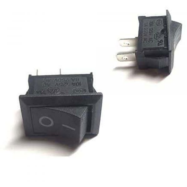 Công tắc bập bênh 10x15 (đen)