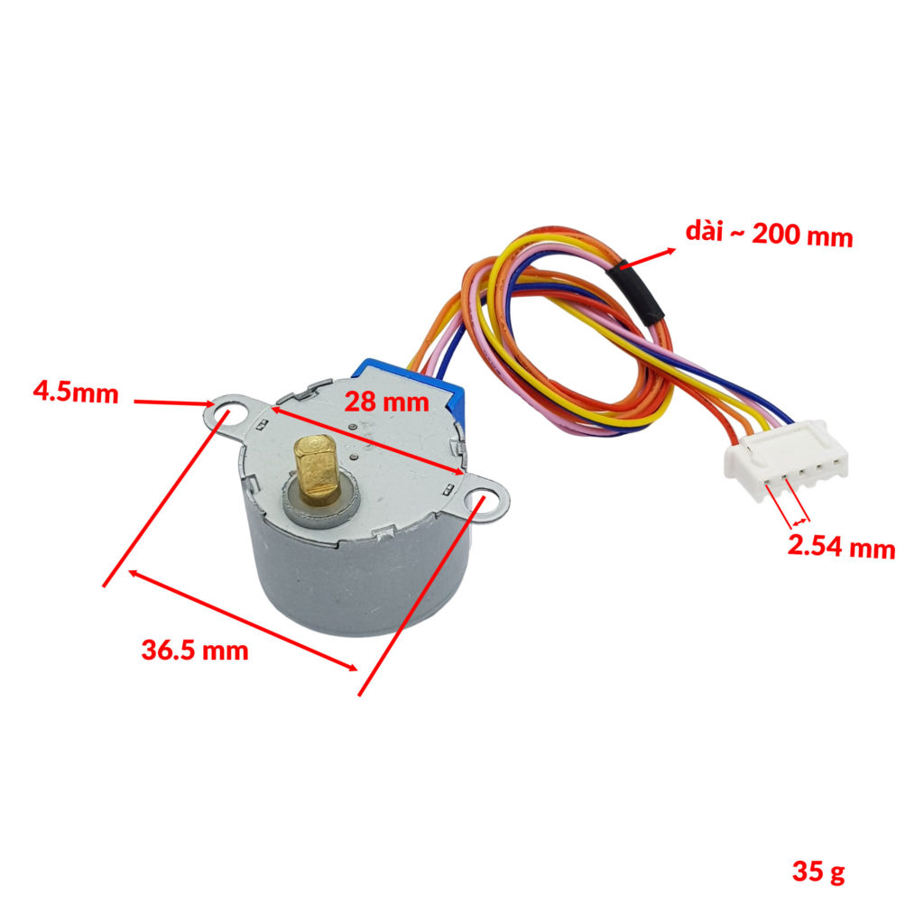Động cơ bước 28BYJ48 - - Nshop