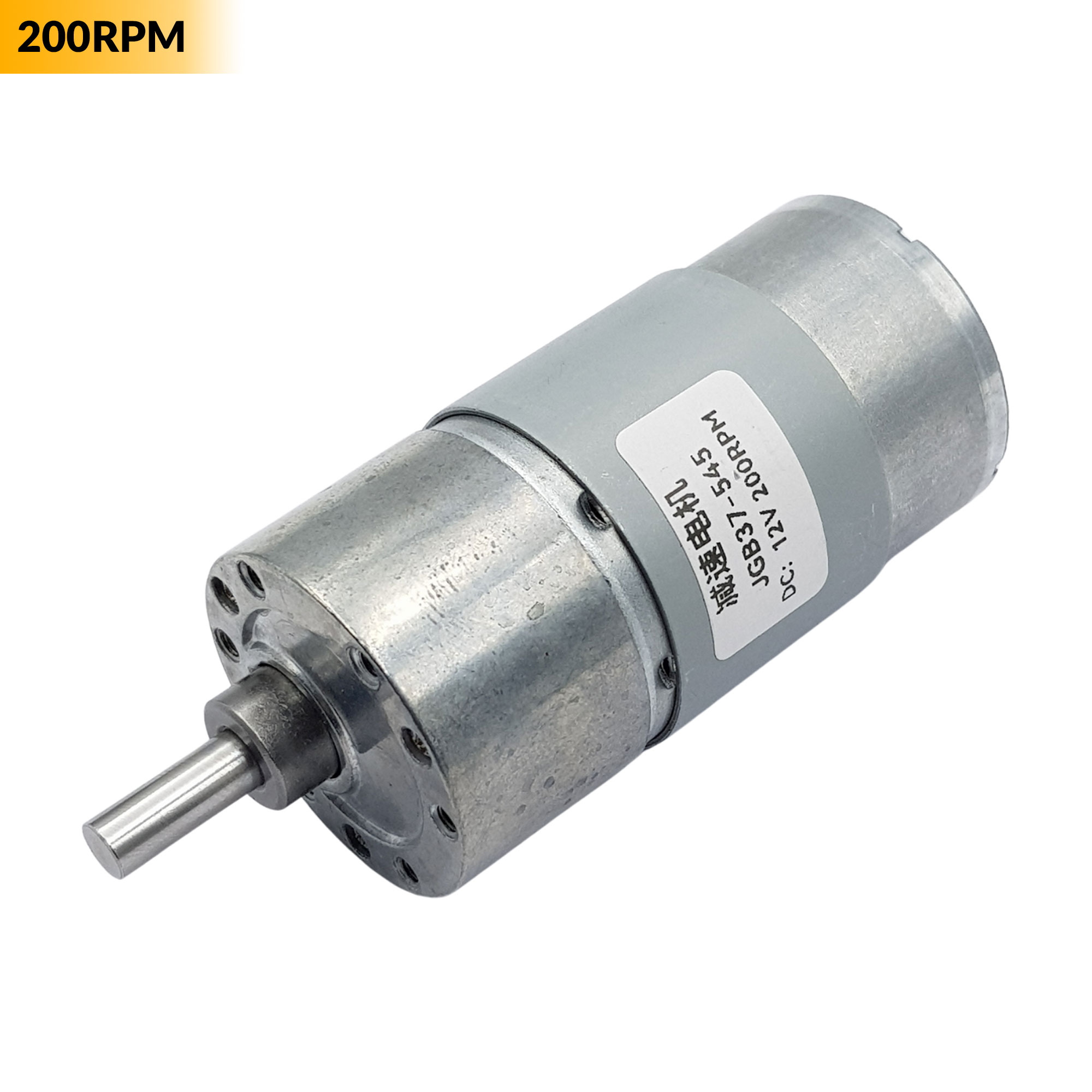 Động cơ giảm tốc JGB37-545 12V 200rpm