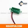 Đồng Hồ Đo Áp DC 2 Dây 2.7~32VDC (Xanh lá)
