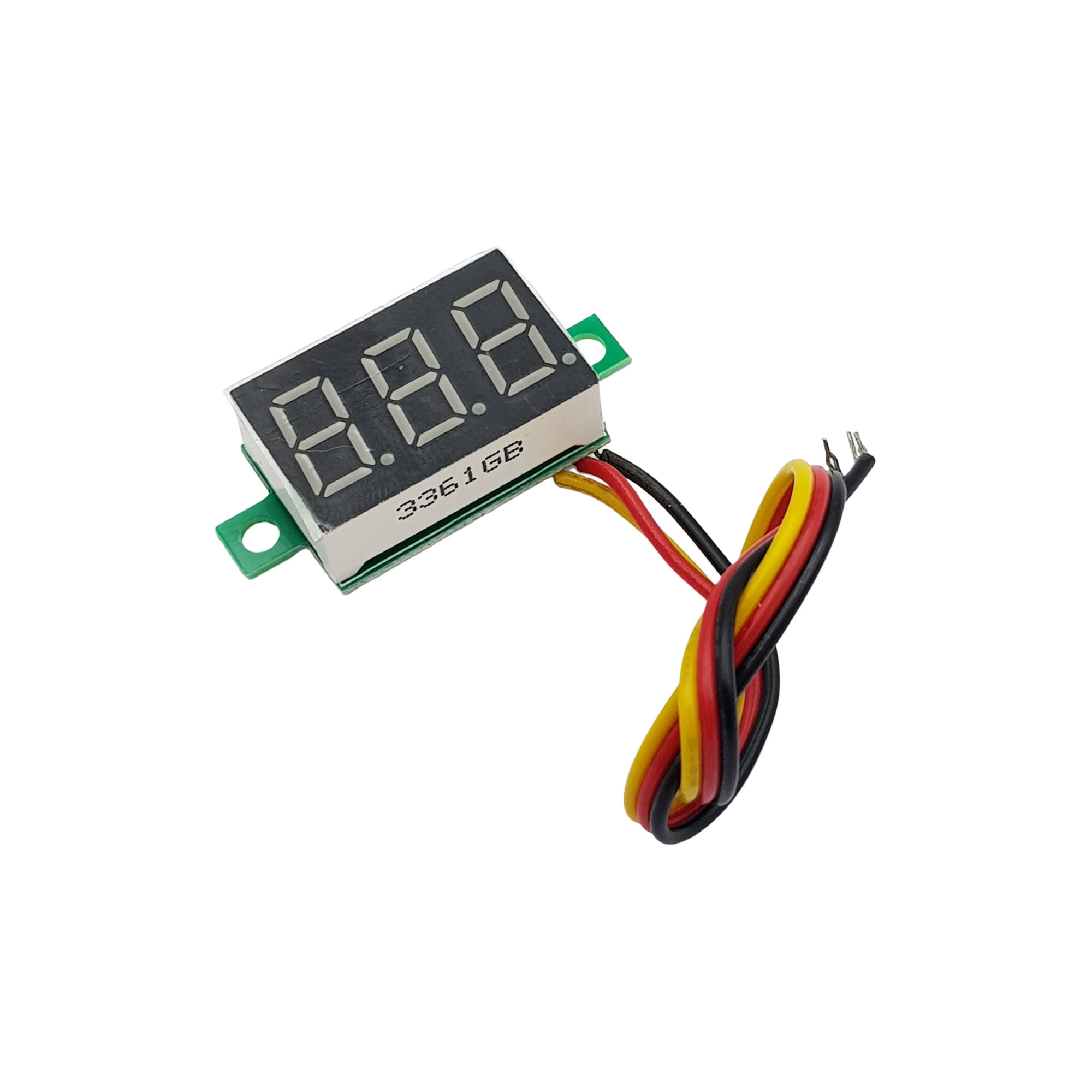 Đồng hồ đo áp Xanh lá  3 dây 30VDC