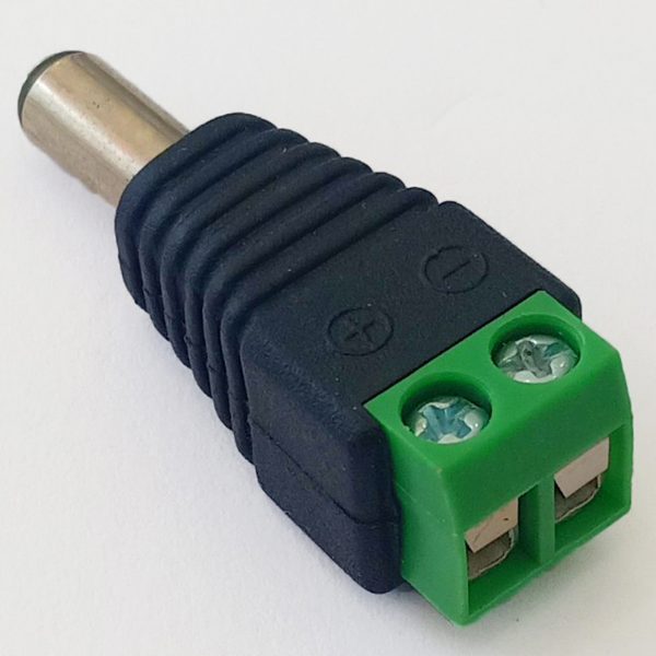 Jack DC đực 5.5*2.1mm đầu vào cổng Domino
