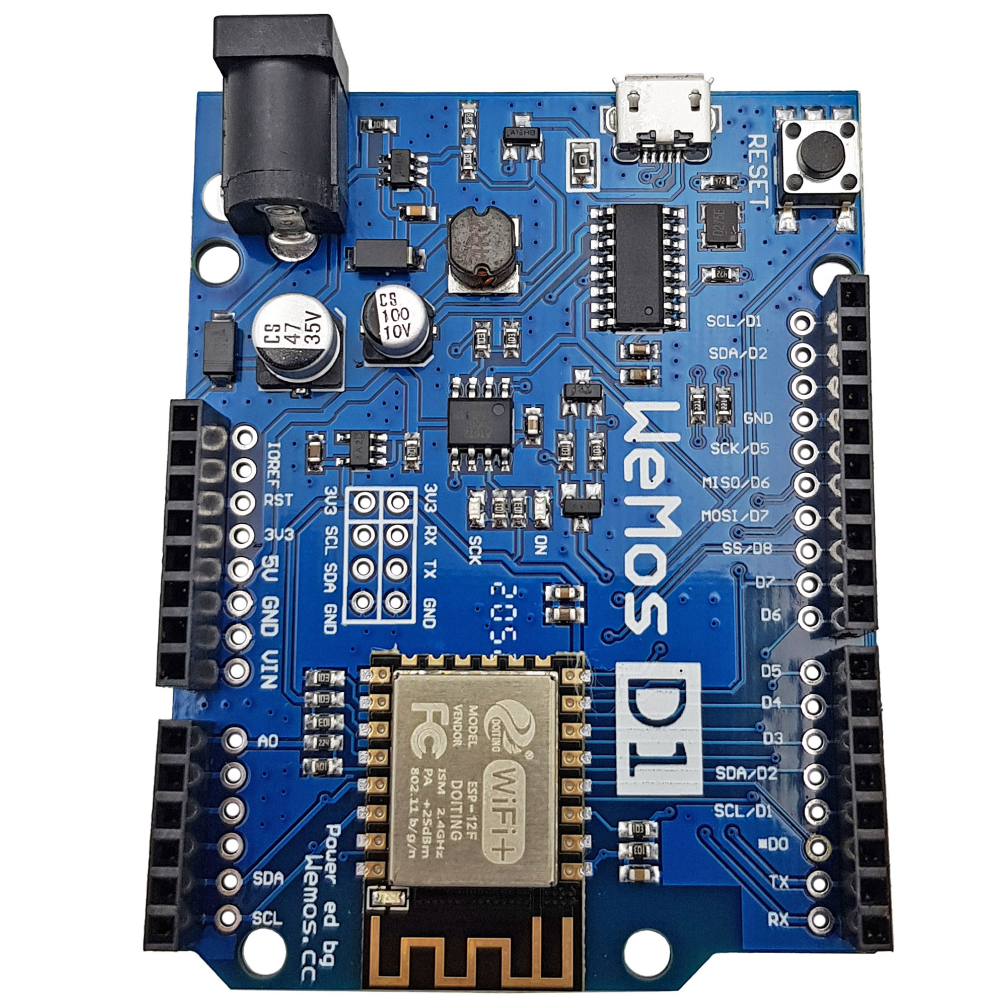 Kit Arduino Wifi ESP8266 NodeMCU Lua WeMos D1 R2 - Nshop