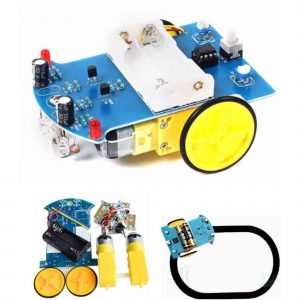 Kit Xe Robot Dò Đường Hàn Linh Kiện