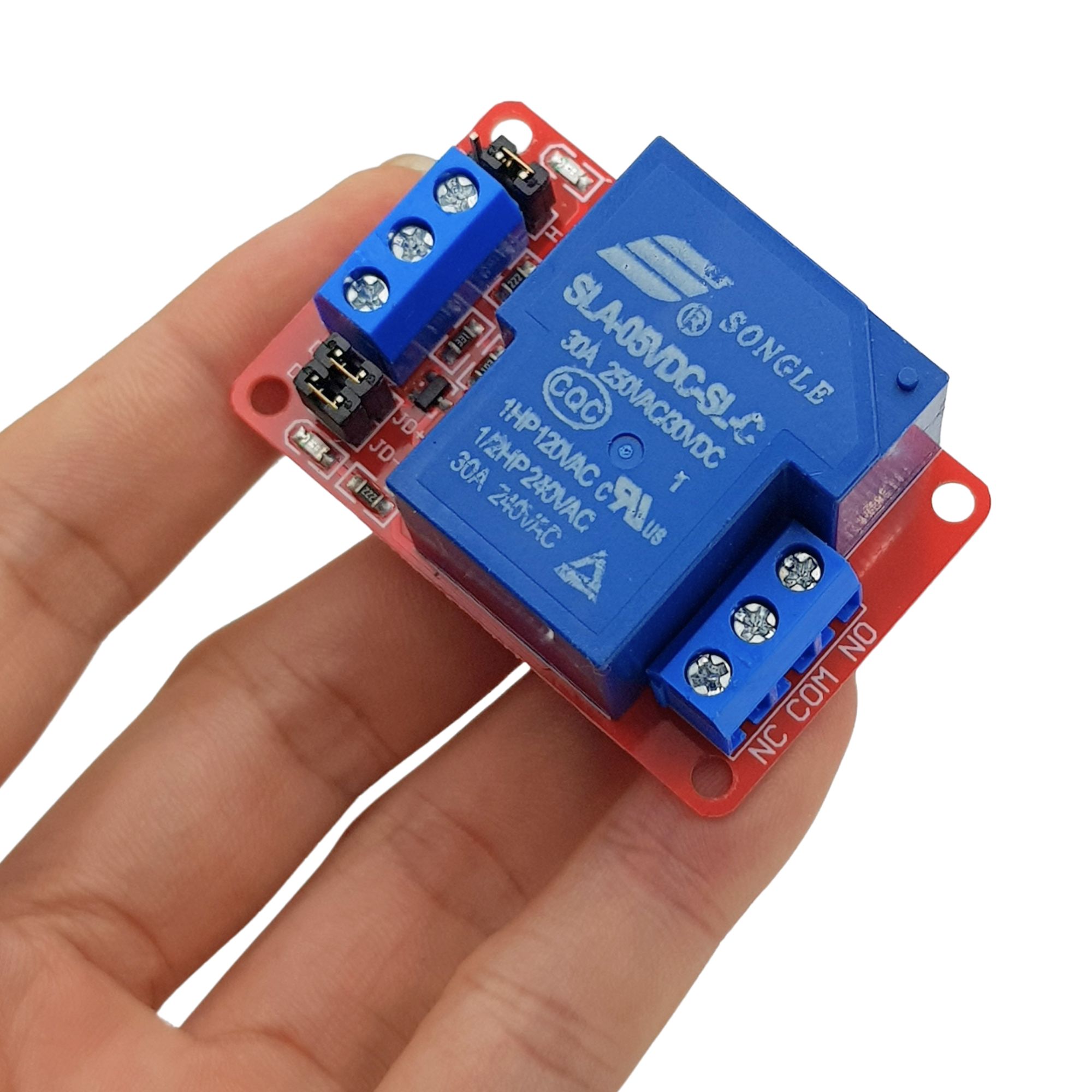 Module 1 Relay Với Opto Cách Ly Kích H/L 5V 30A