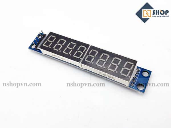 Mạch hiển thị 8 led 7 đoạn