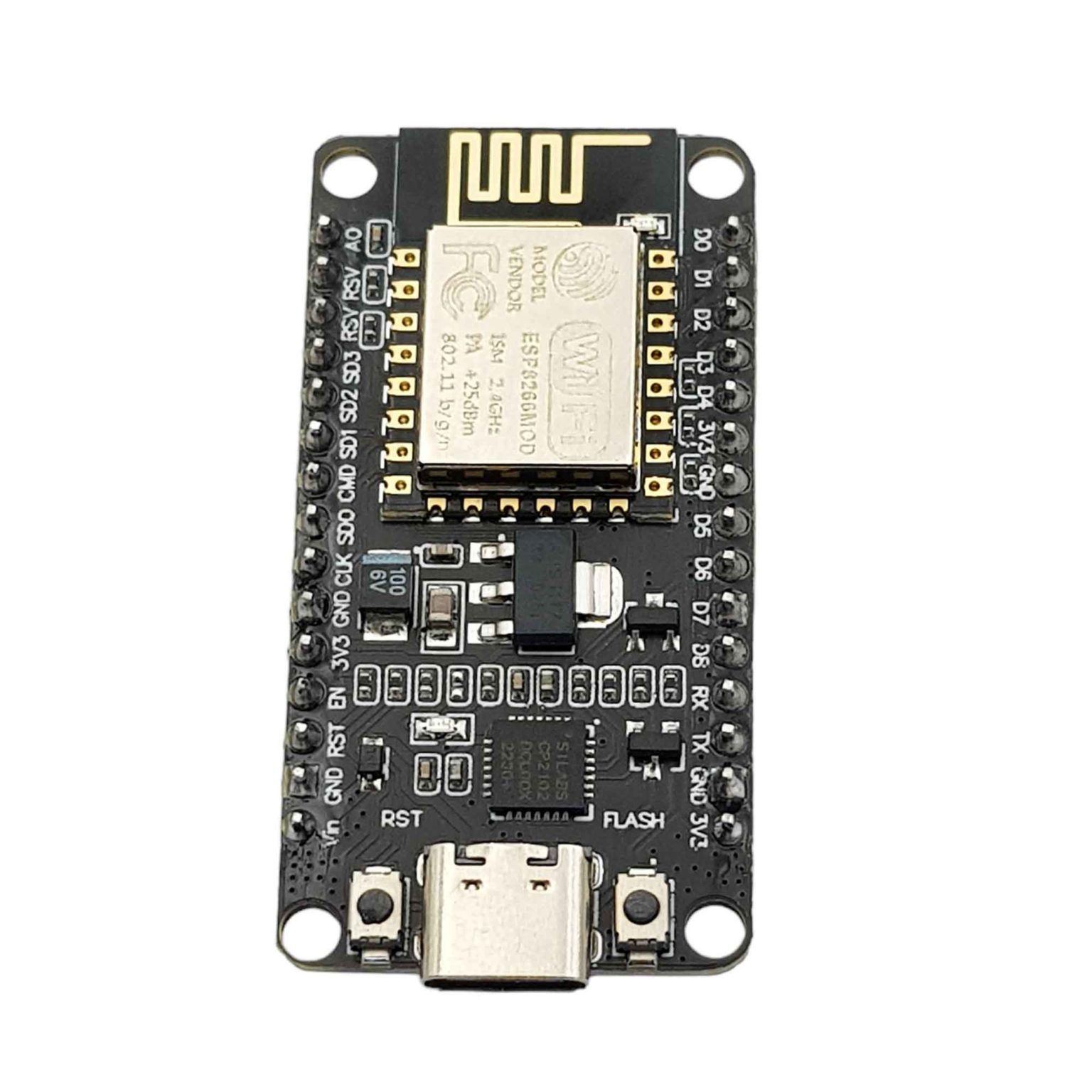 Module thu phát Wifi ESP8266 NodeMCU Lua CP2102 Cổng Micro - Nshop