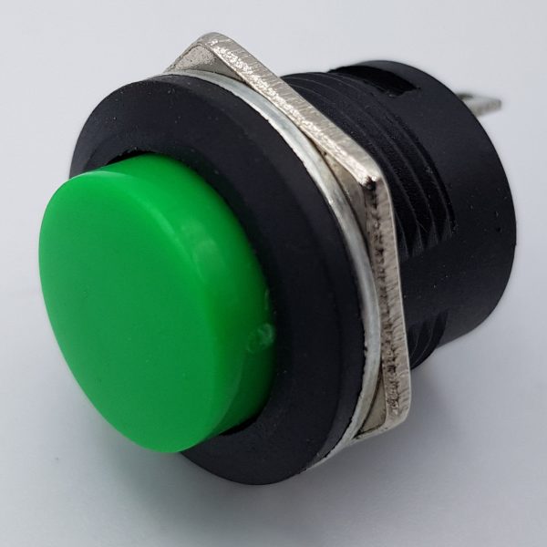 Nút nhấn nhả R13-507 16mm (xanh)
