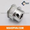 Puly GT2 30 răng trục 8mm đk răng 18.47mm