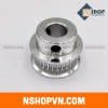 Puly GT2 30 răng trục 8mm đk răng 18.47mm