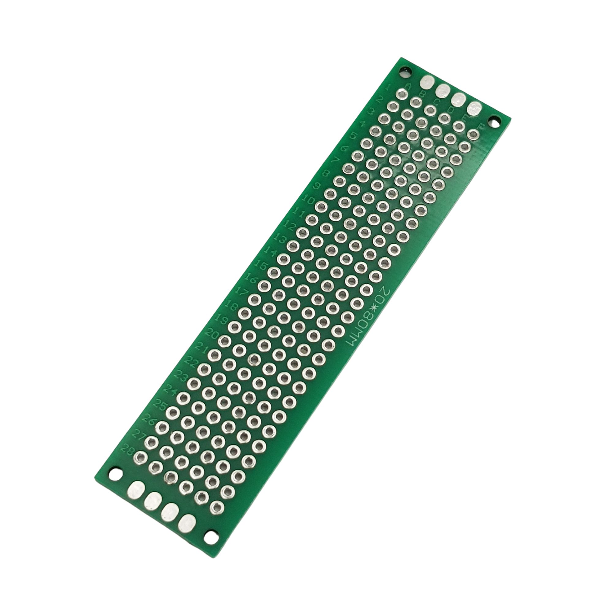 Test board hàn 2 mặt 2x8cm sợi thủy tinh