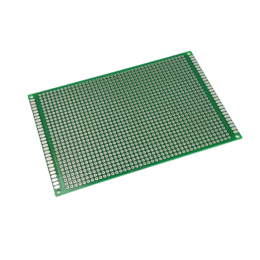 Test board hàn, Bản mạch hàn 2 mặt 8x12cm sợi thủy tinh - Nshop