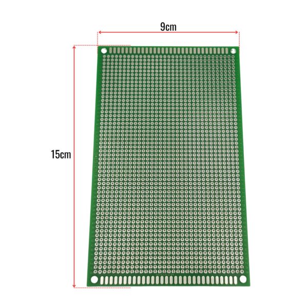 Test board hàn, Bản mạch hàn 2 mặt 9x15cm sợi thủy tinh