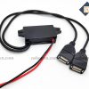 Bộ sạc điện thoại xe hơi, xe máy