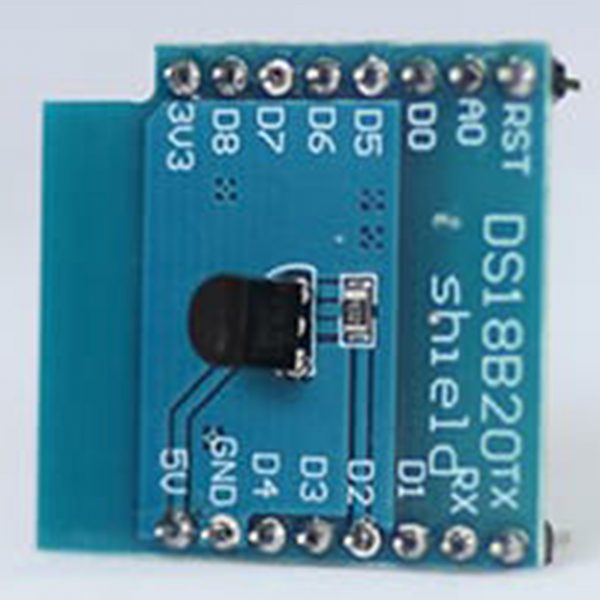 Shield cảm biến nhiệt độ DS18B20 cho Lua D1 Mini