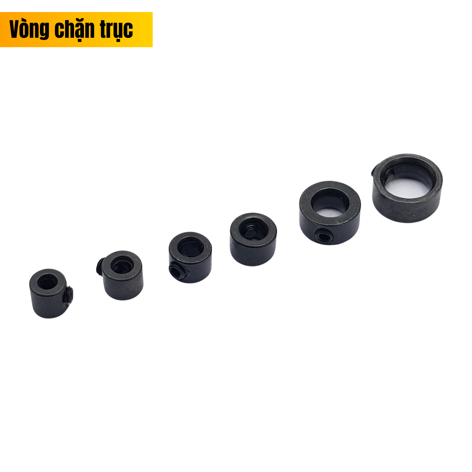 Vòng chặn trục 3mm 4mm 5mm 6mm 8mm 10mm 12mm