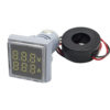 Đồng hồ đo dòng điện, điện áp 50-500VAC (vàng)