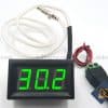Đồng hồ đo nhiệt độ type K 800 độ C (xanh lá)
