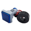 Đồng hồ đo dòng điện, điện áp 50-500VAC (xanh dương)
