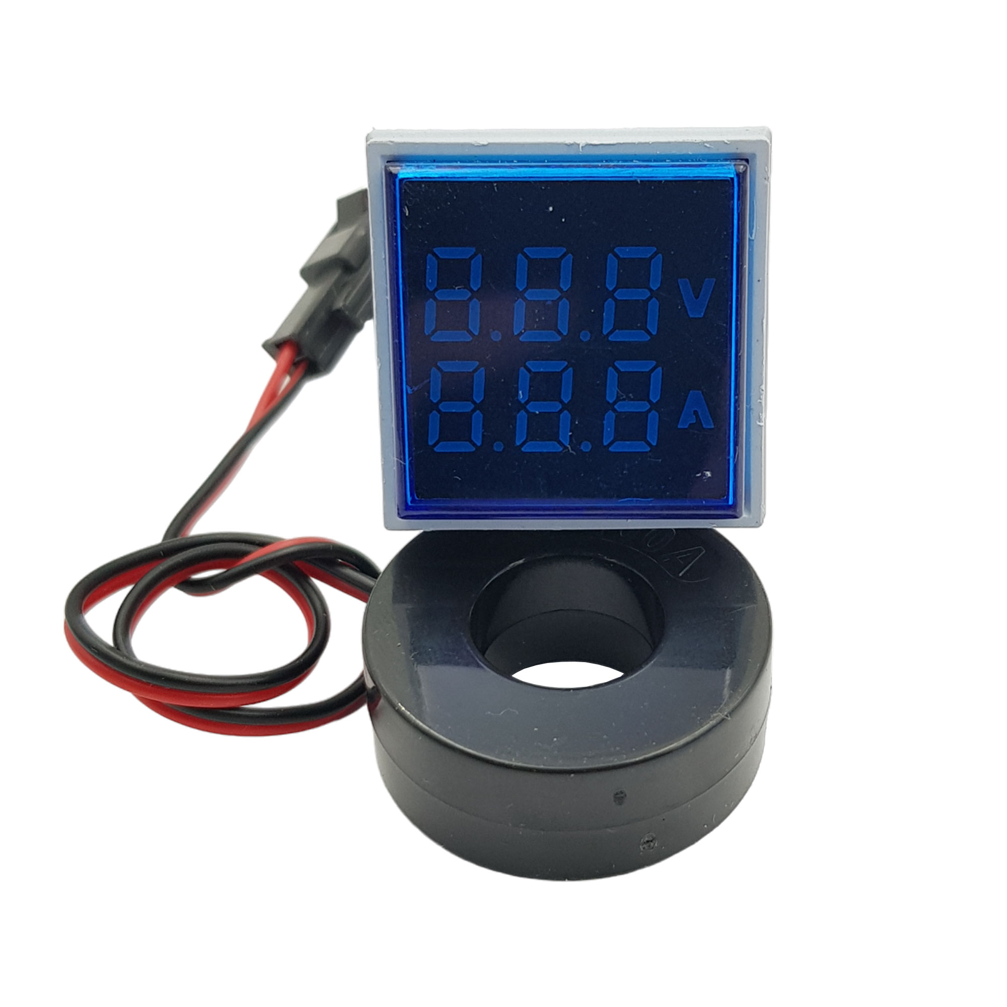 Hình ảnh đồng hồ đo dòng điện, điện áp 50-500VAC