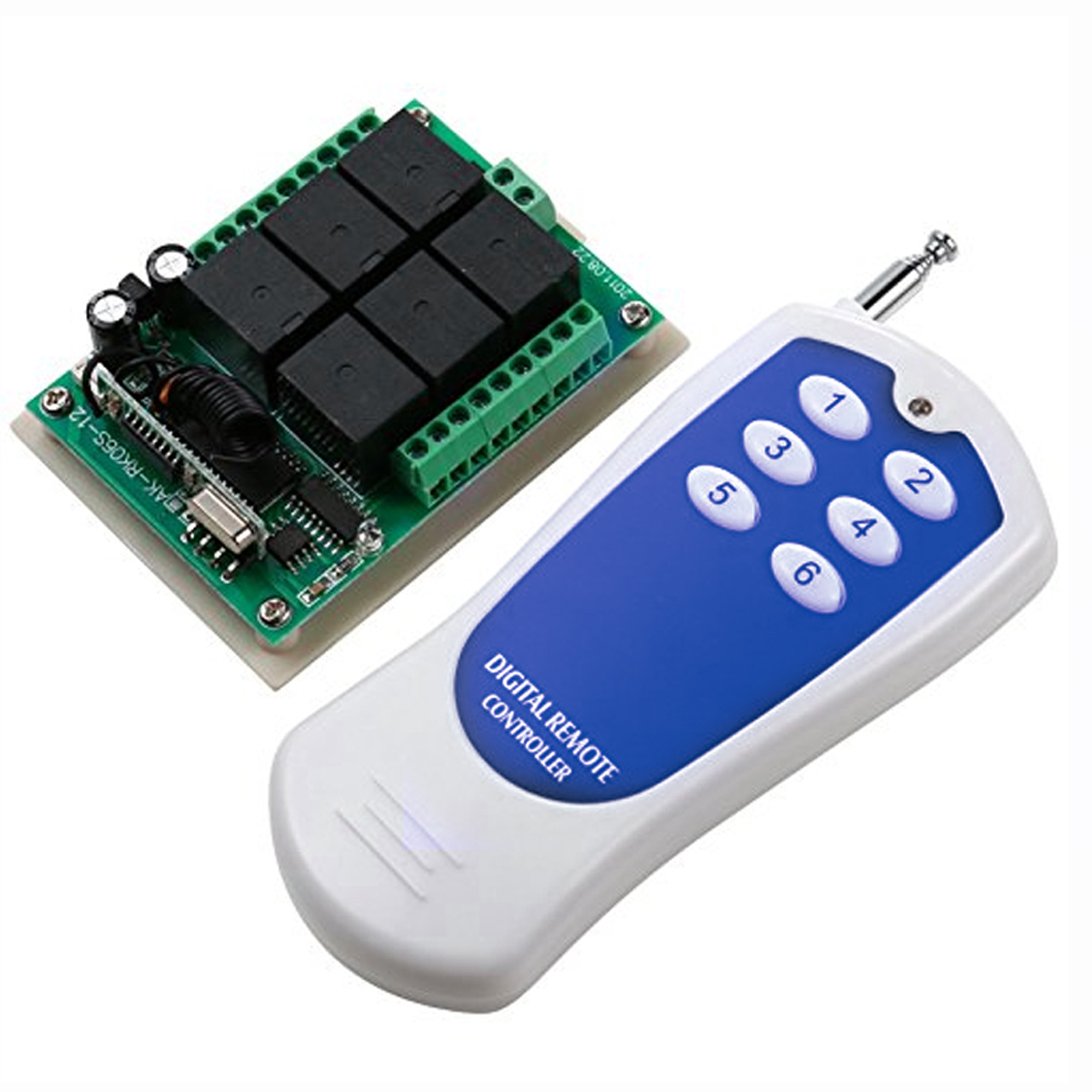 M ch i u khi n rf 315mhz 6 k nh k m remote 1000m nshop