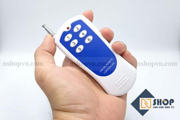Mạch điều khiển RF 315Mhz 6 kênh kèm remote 1000m