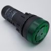 Đèn báo có còi AD16-22SM màu xanh lá 12V