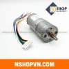 Động cơ DC giảm tốc GA25 Encoder 190rpm