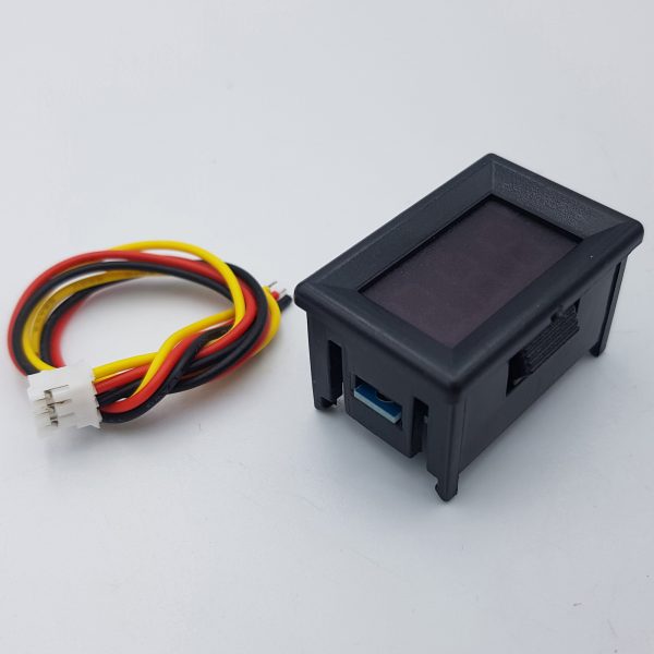 Đồng hồ đo điện áp 3 dây 100VDC đỏ