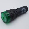 Đèn báo có còi AD16-16SM màu xanh 12V