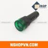 Đèn báo có còi AD16-16SM màu xanh 220V