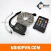 Bộ điều khiển hiệu ứng led RGB 5050 MUSIC IR CONTROLLER kèm 2m LED epoxy chống nước