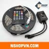 Bộ điều khiển hiệu ứng led RGB 5050 MUSIC IR CONTROLLER kèm 5m LED epoxy chống nước