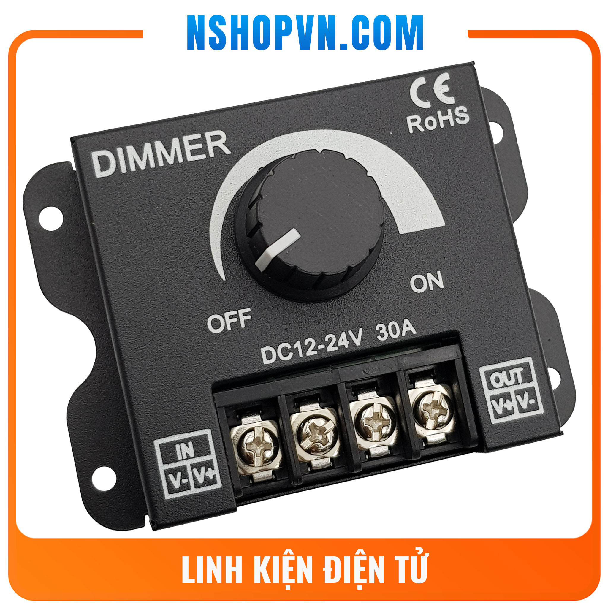 Dimmer chỉnh độ sáng LED 30A