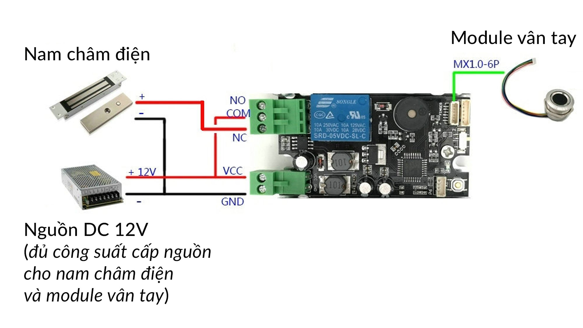 so-do-dau-noi-co-ban-voi-module-giai-ma-va-dieu-khien-cam-bien-van-tay-k215-v1-2-ime9-1