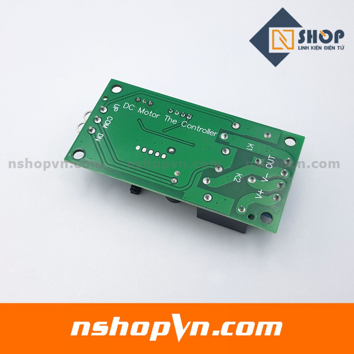 Mạch điều khiển đảo chiều động cơ từ xa 12VDC 10A