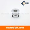 Puly GT2 30 răng trục 10mm đai 6mm đk răng 18.5mm