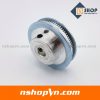 Puly GT2 80 răng trục 10mm