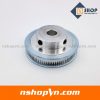 Puly GT2 80 răng trục 10mm
