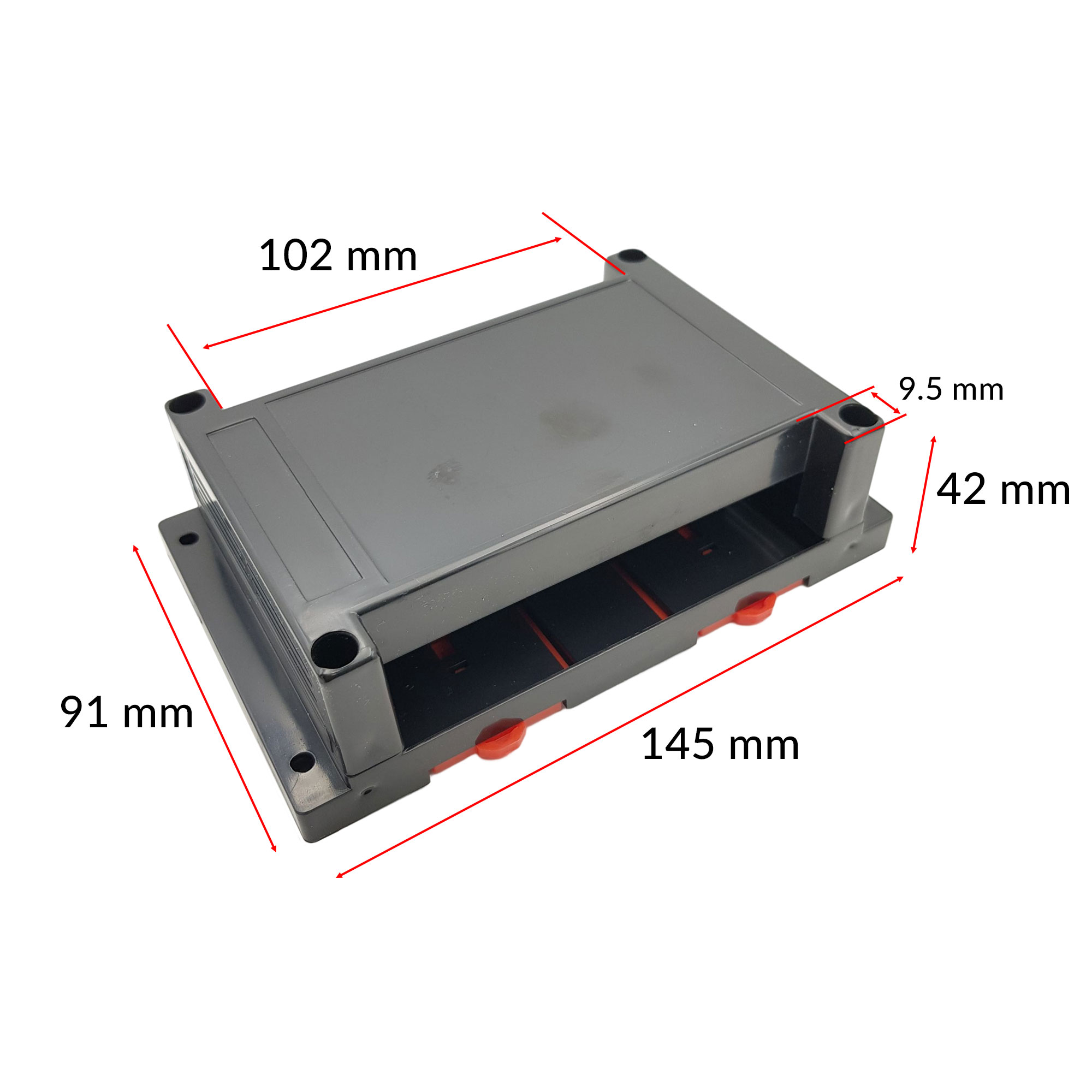 Hộp nhựa PLC 145x91x41mm