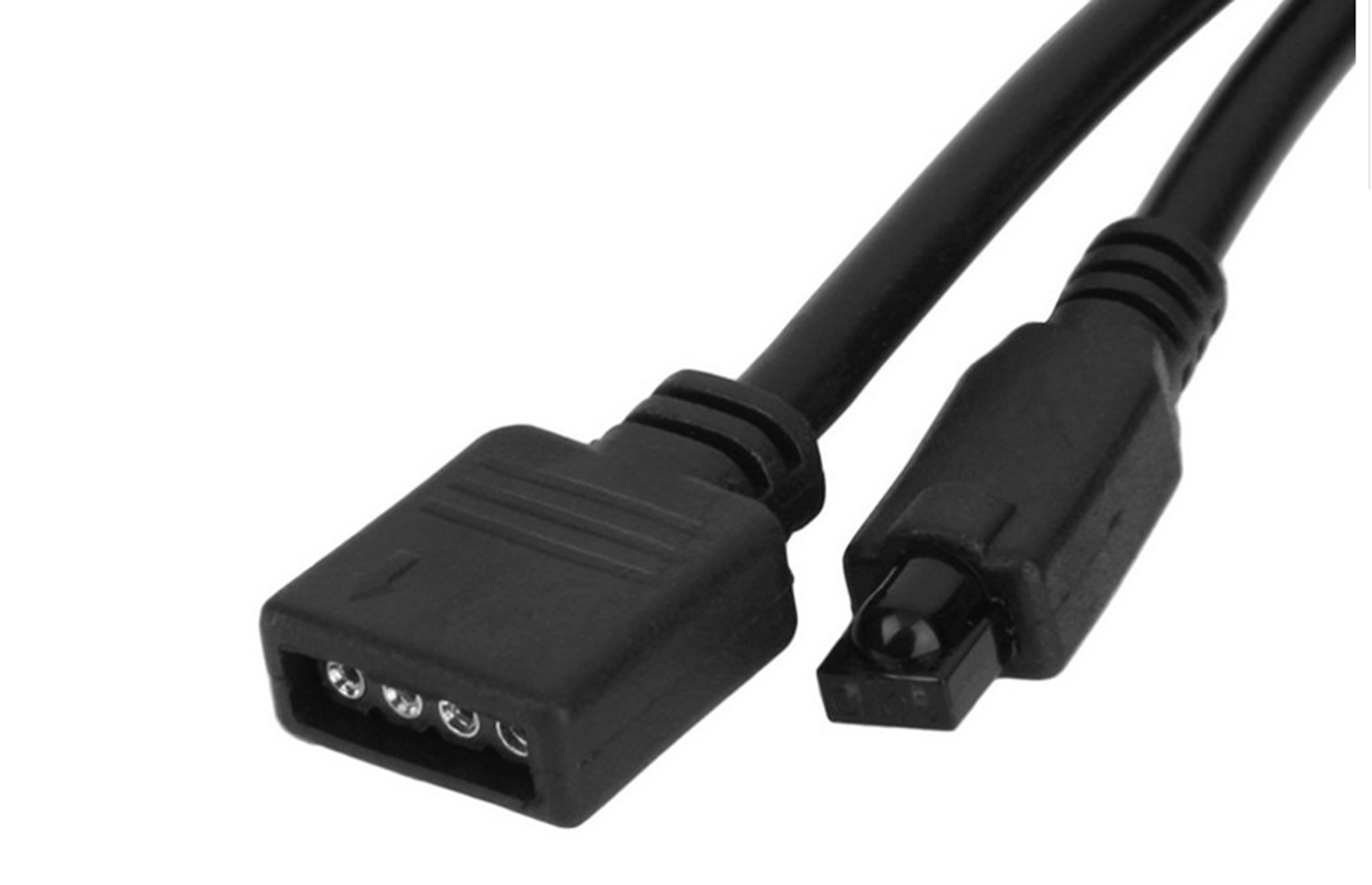 Đầu nối của Hộp điều khiển hiệu ứng led RGB 5050 MUSIC IR CONTROLLER