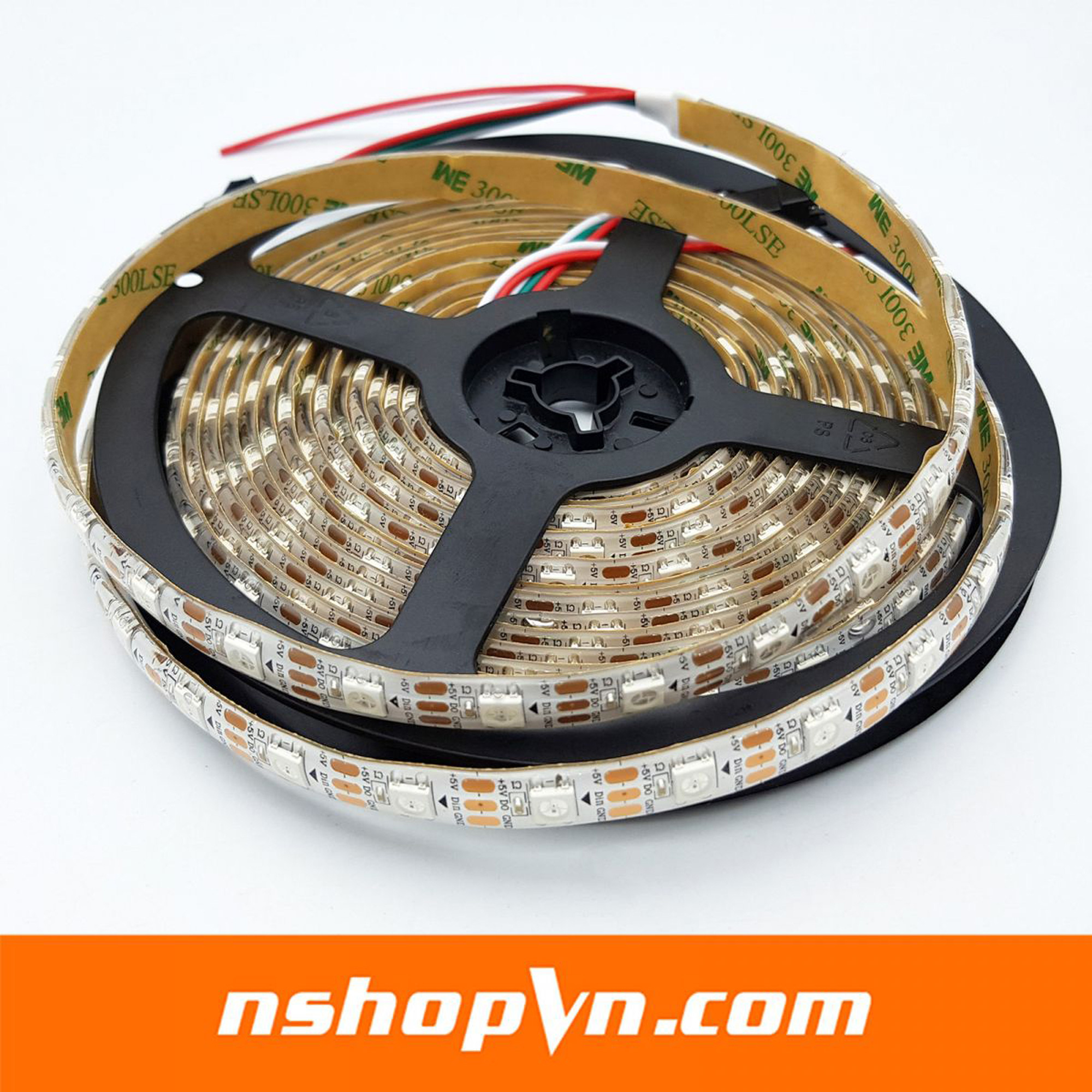 Led dây WS2812 5050 phủ epoxy 5VDC 1m 60 bóng