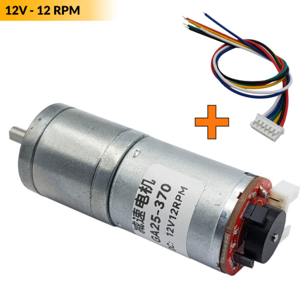 Động cơ DC giảm tốc GA25 Encoder